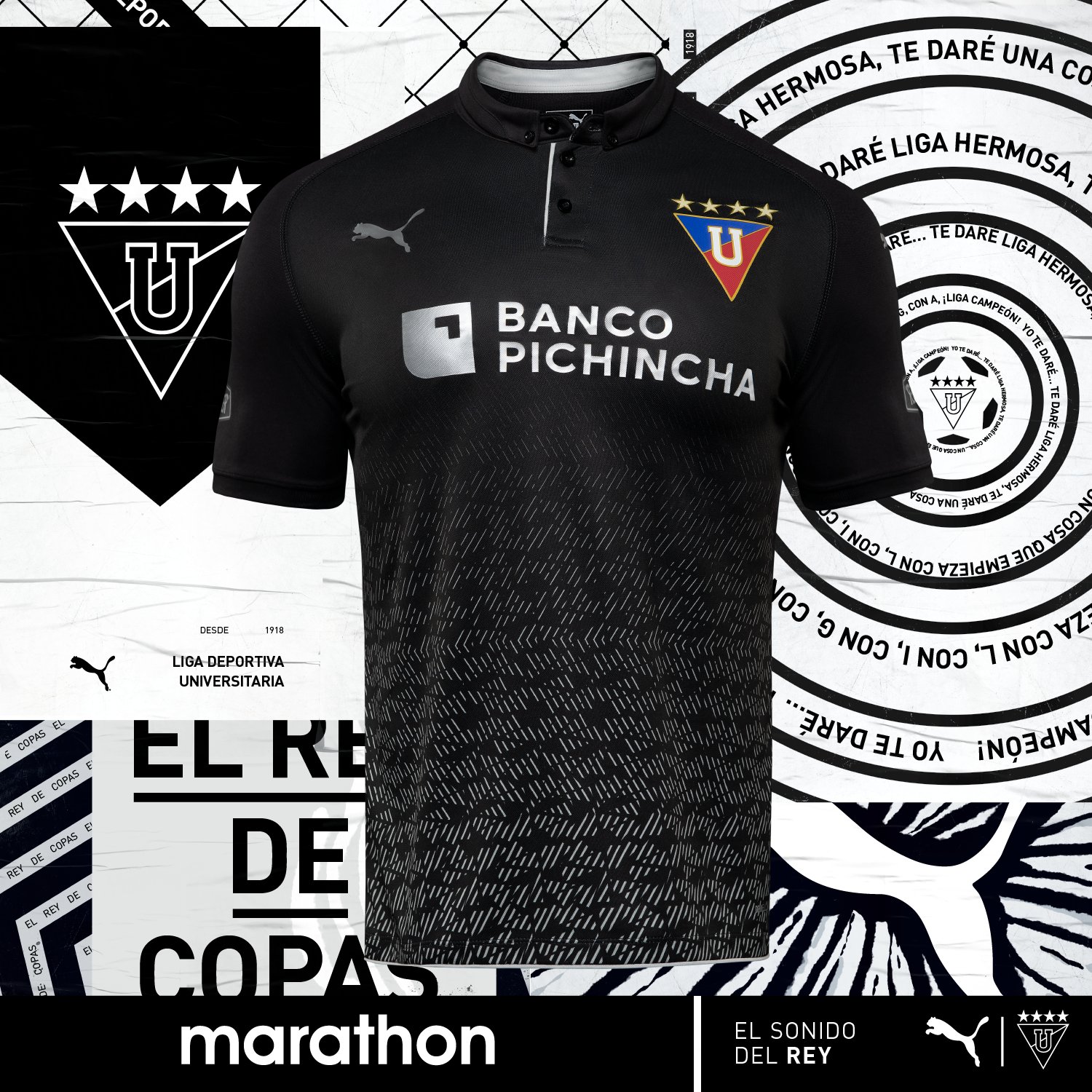 Puma divulga as novas camisas da LDU Show de Camisas