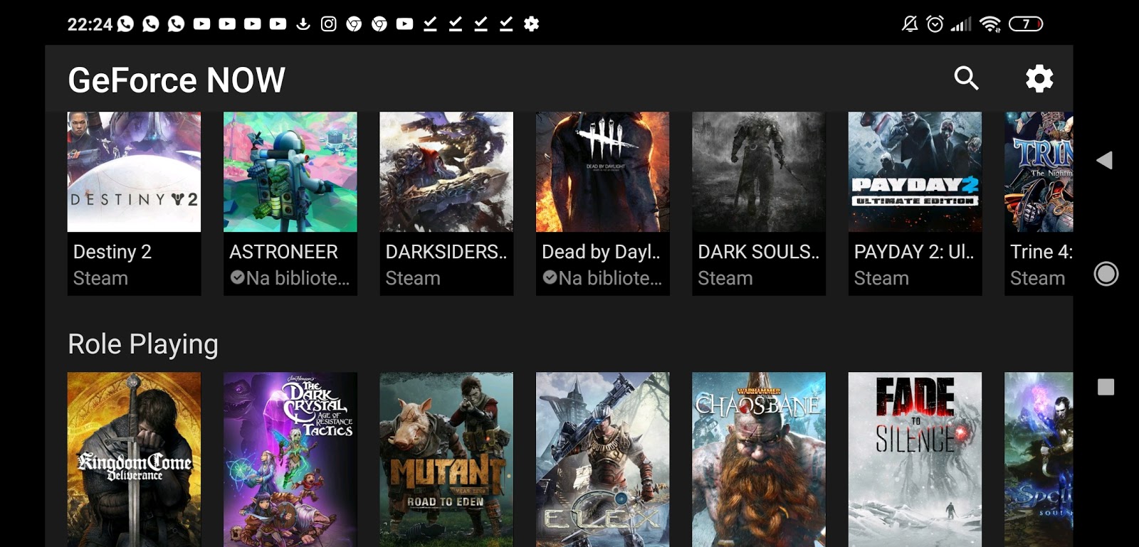 NOVA ATUALIZAÇÃO DO GEFORCENOW COM NOVOS JOGOS ADICIONADOS