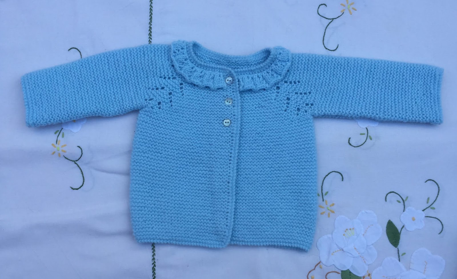 Como hacer jerseys de bebé hechos a mano fáciles