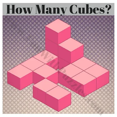 Count the Cubes Puzzles: Spatial Intelligence Challenge-1