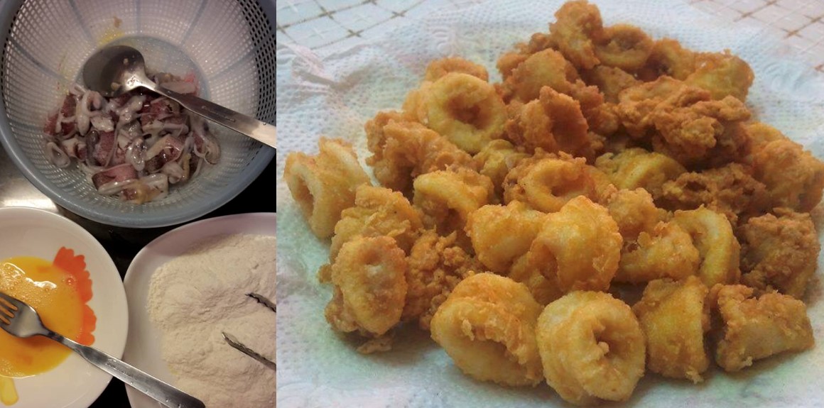Ini Resepi Sebenar Sotong Goreng Crispy Yang Bersalut Elok