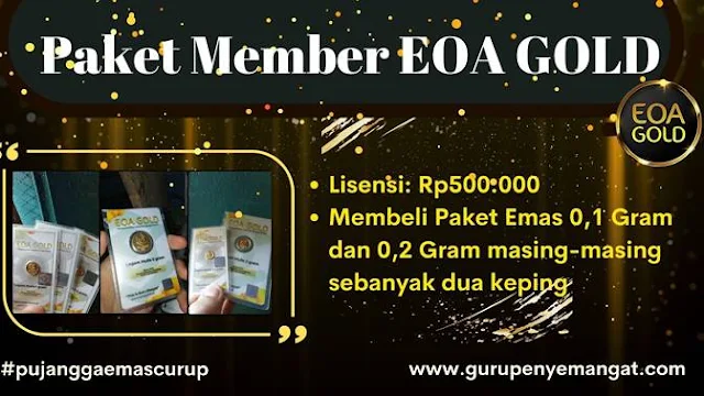 Paket Pendaftaran Member EOA Gold