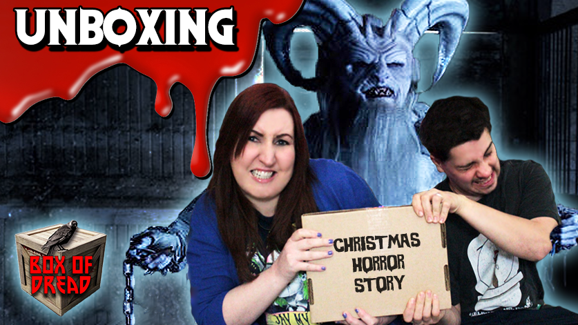 box of dread december 2015 horror unboxing a christmas horror story predator - The Christmas Box Movie box of dread december 2015 horror unboxing a christmas horror story predator - The Christmas Box Movie