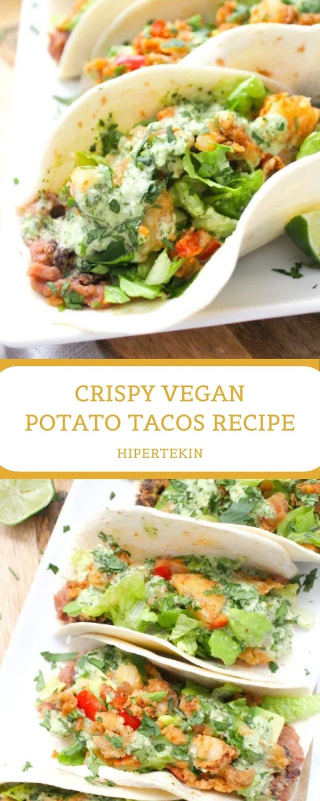 CRISPY VEGAN POTATO TACOS RECIPE CRISPY VEGAN POTATO TACOS RECIPE