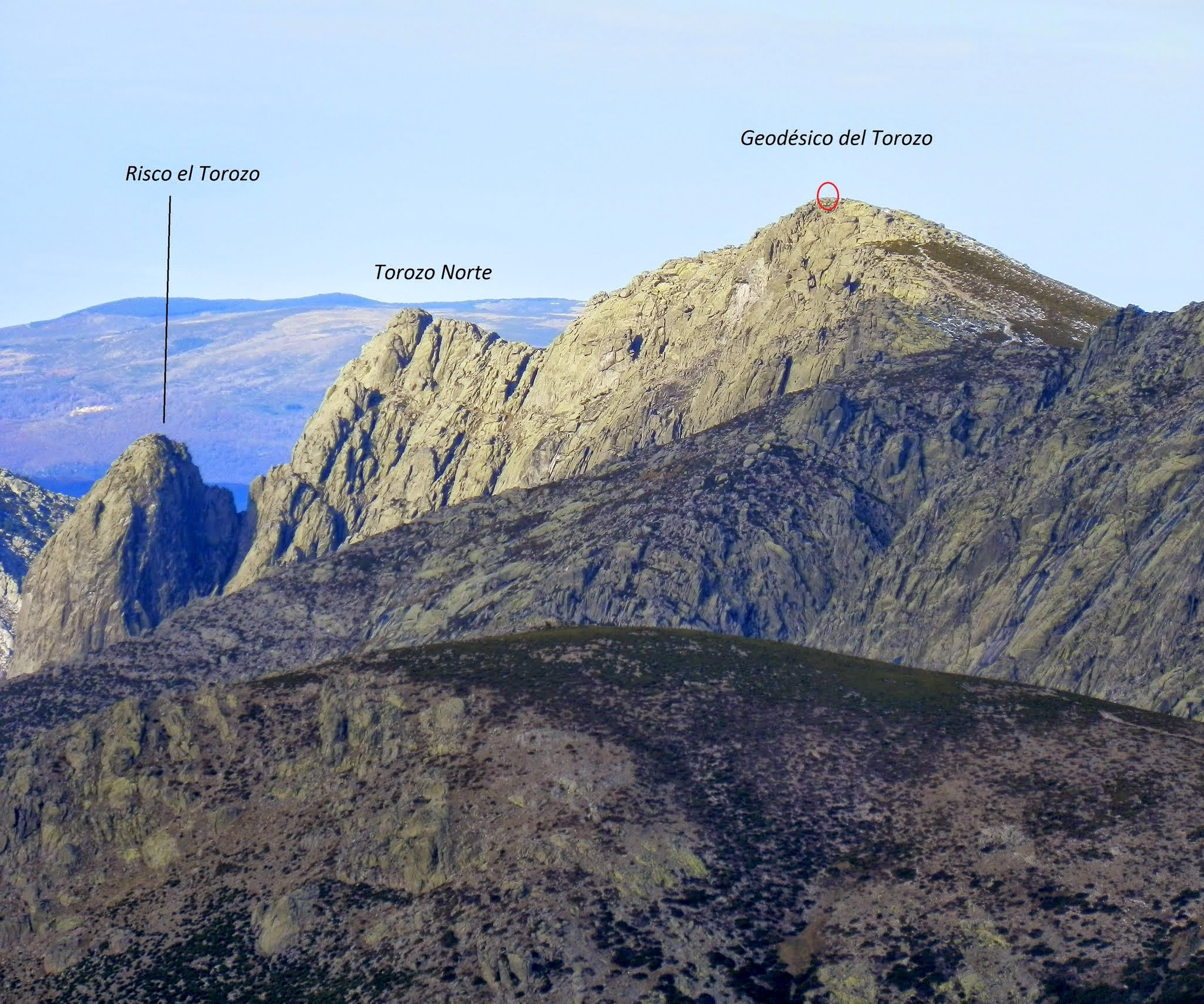 Cabezo de Gavilanes Sierra del Cabezo 2.189 m