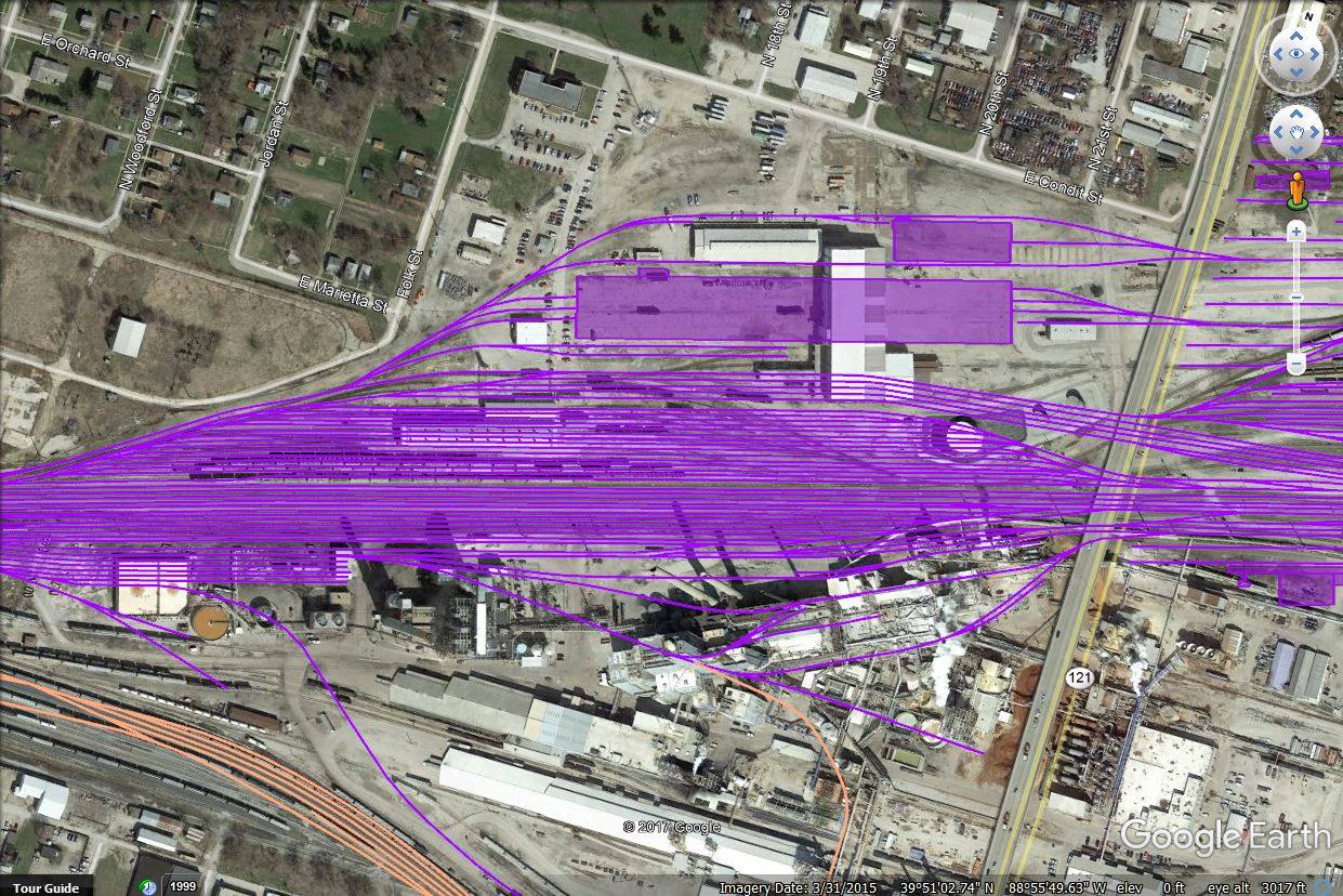Towns and Nature Decatur, IL John Smith's Map