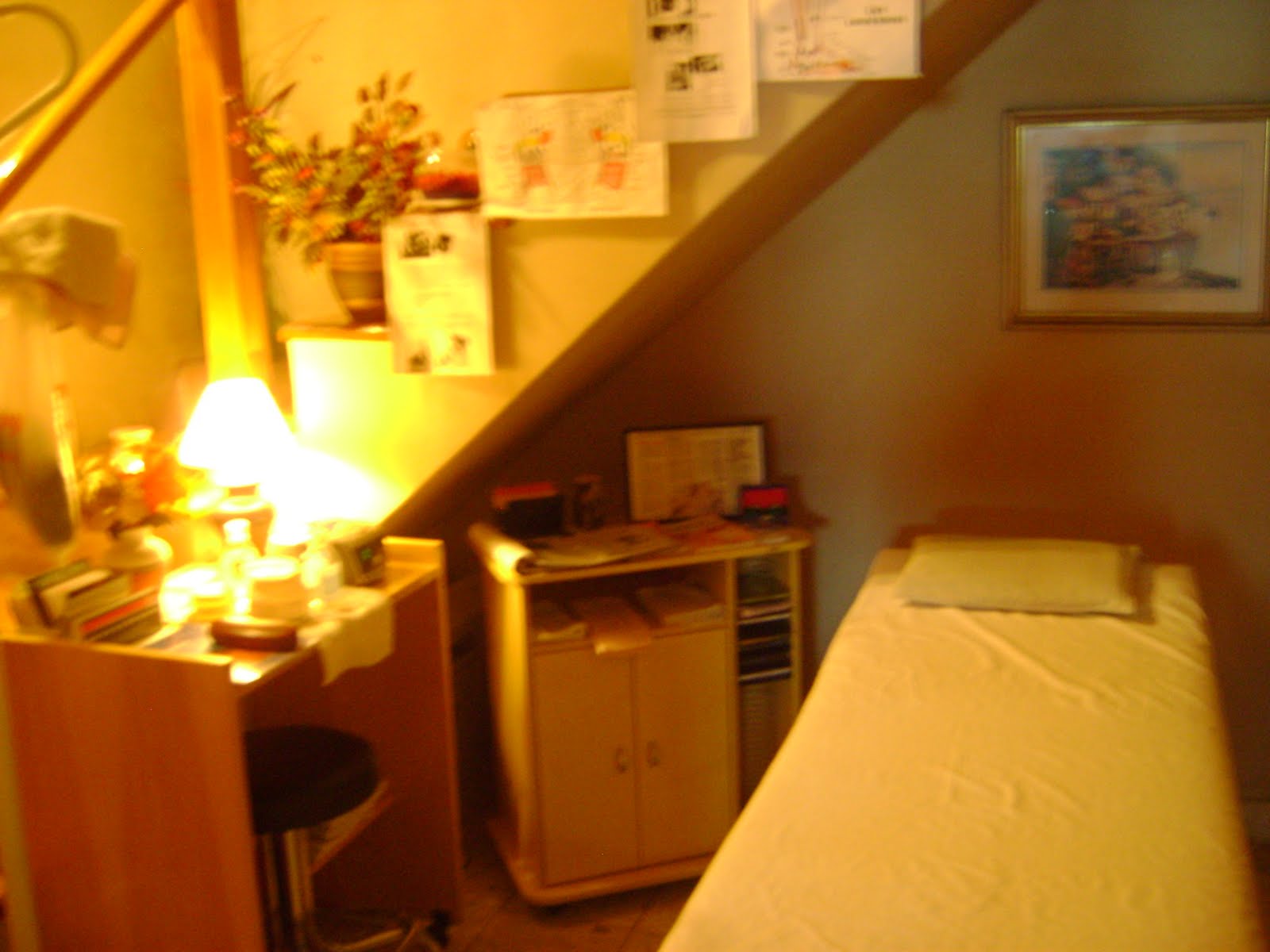 TEORICO DE MASAJE: DECORACIÓN DEL GABINETE DE MASAJE