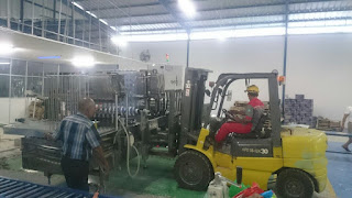 Sewa Forklift 3 Ton di PT Global Inti Sinergy - Harapan Jaya Cibinong