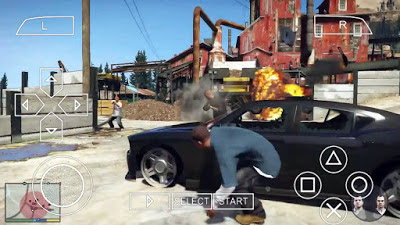 Gta 5 PPSSPP highly compressed iso file apk for Android 150 mb 