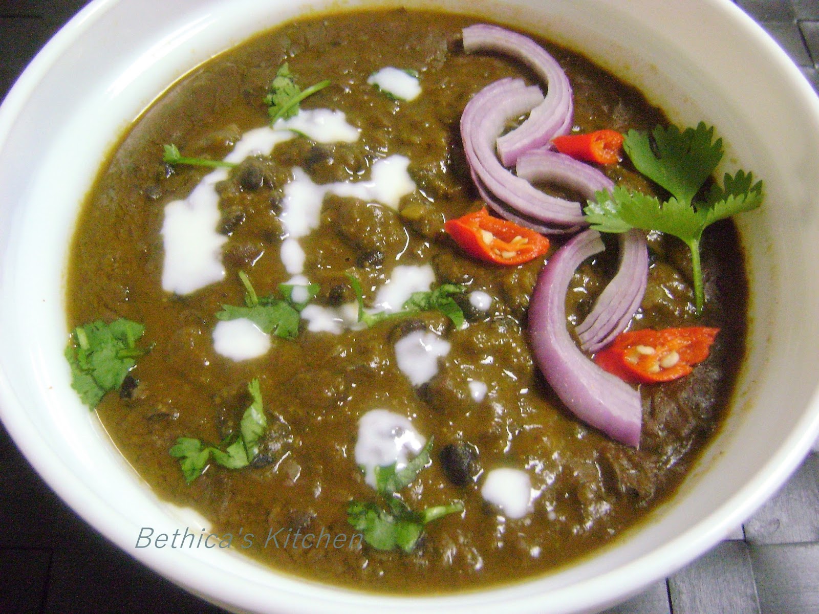 Bethica's Kitchen Flavours Black Turtle Beans Curry