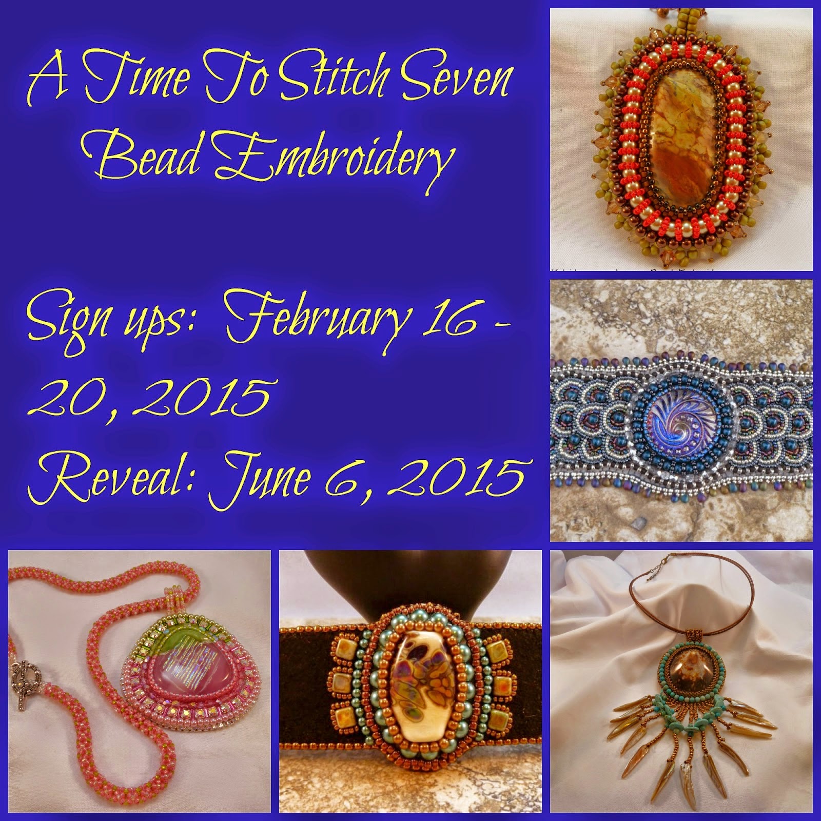 A Time to Stich Seven - Bead Embroidery