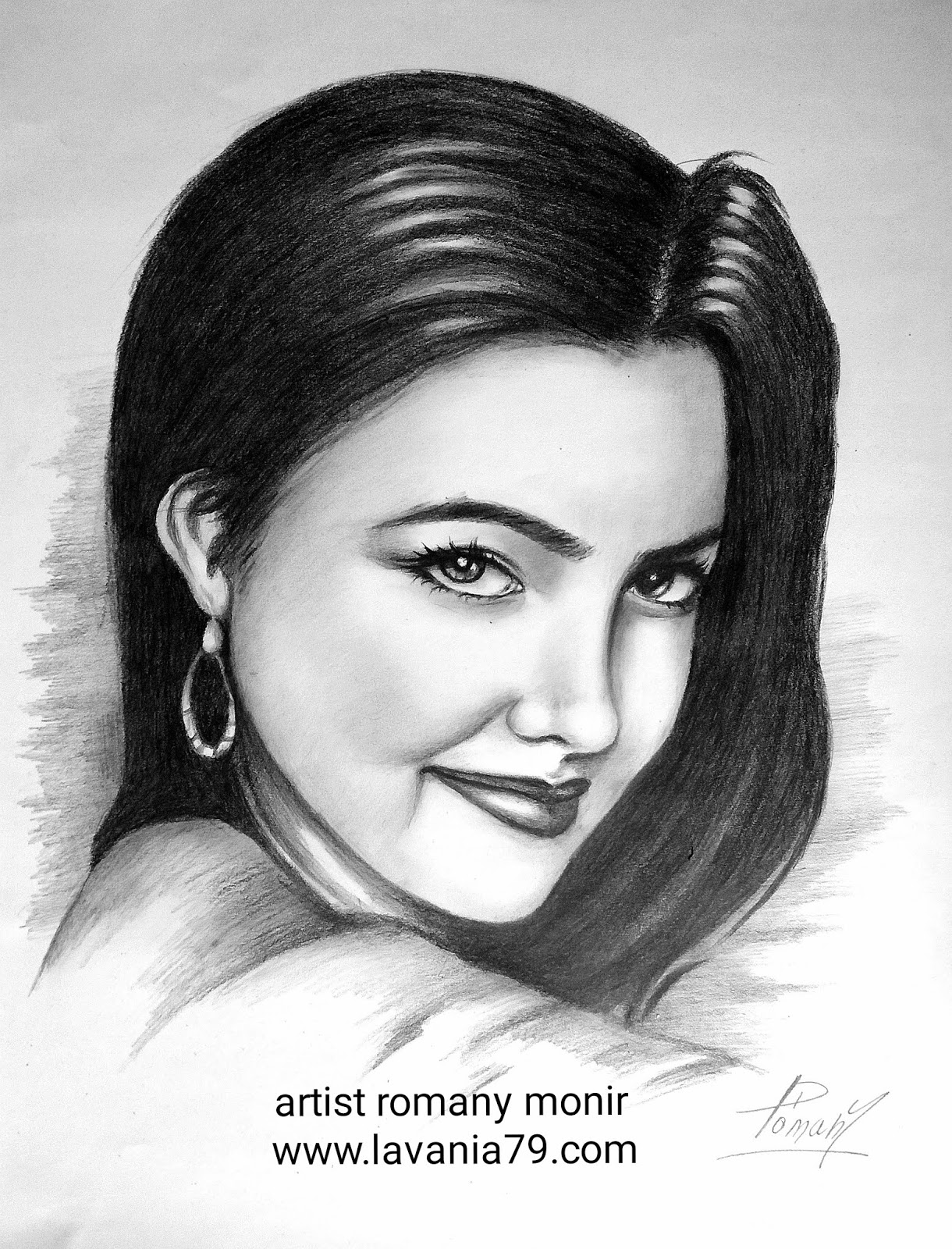 رسم بورتريه بالرصاص وجميع انواع رسم البورتريه Lavania 79