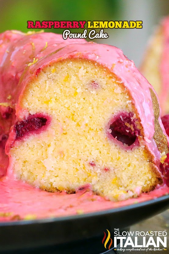 Bursting with the full flavor of 5 lemons, this Raspberry Lemonade Pound Cake is sure to be on your menu again and again! The recipe is easy to follow and one to keep in your family recipe file. http://www..com/2014/04/raspberry-lemonade-pound-cake-recipe.html