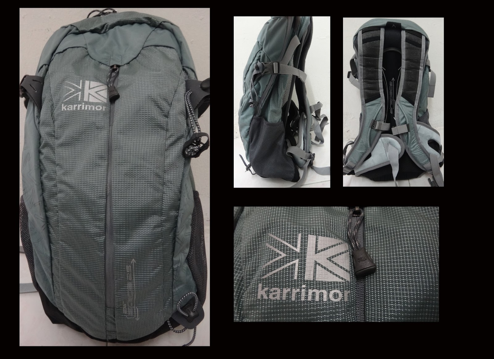ORIGINAL BACKPACK HERE... ORIGINAL KARRIMOR AIRSPACE 25 HIKING BACKPACK