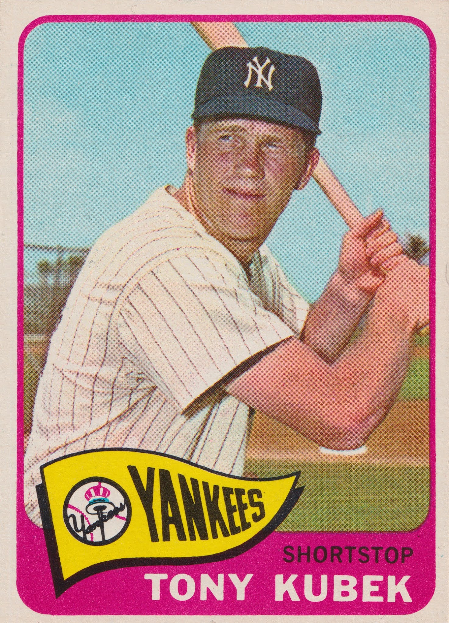 1965 Topps 65 Tony Kubek New York Yankees