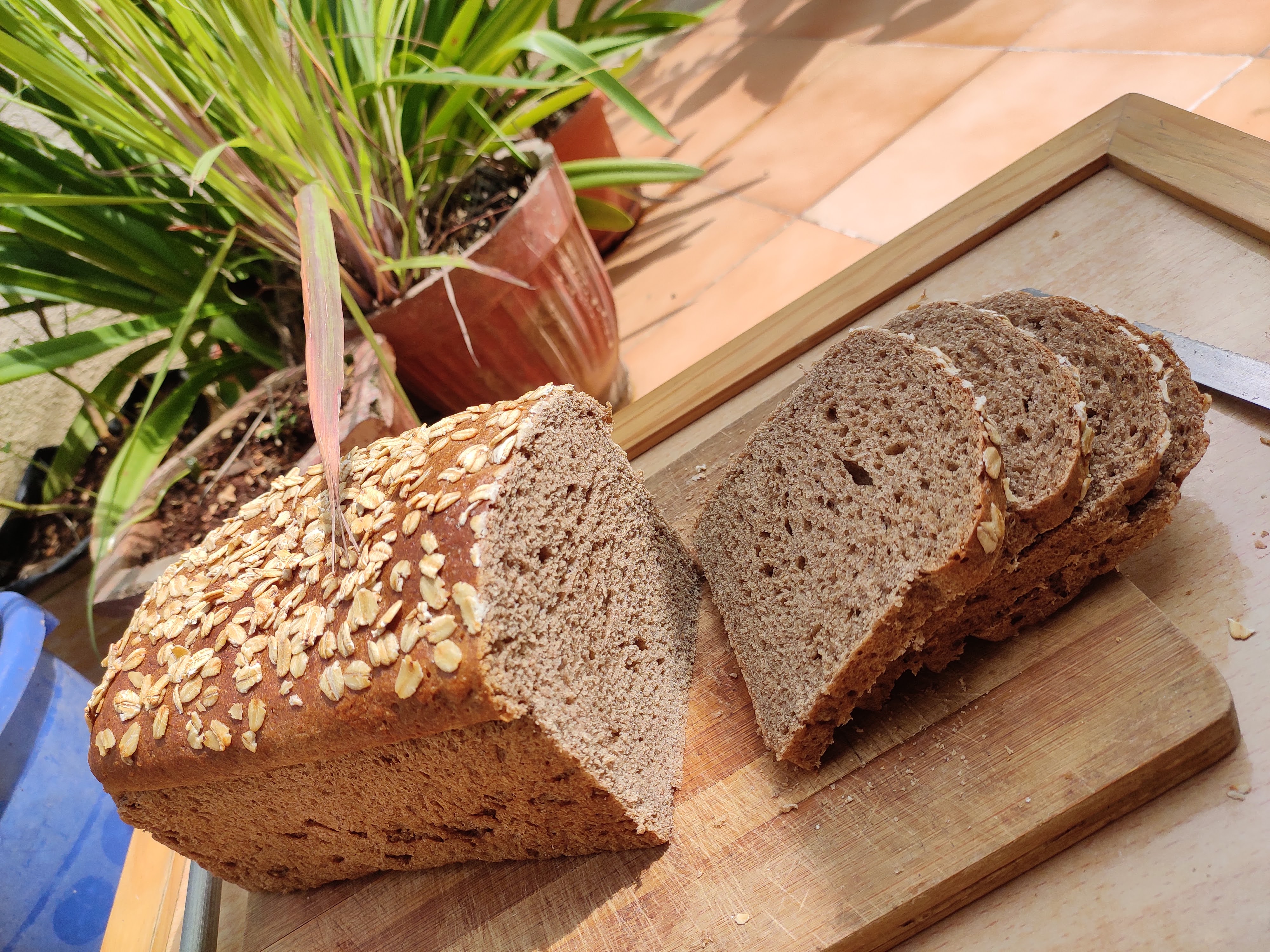 Finger Millet/ Ragi Whole Wheat Bread