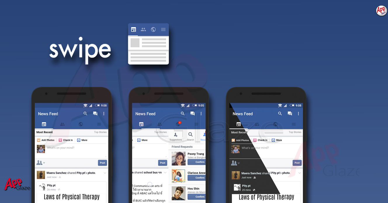 Swipe for Facebook Pro Alternative Facebook App