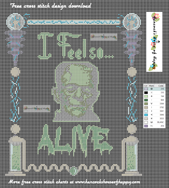 Funny Steam Punk Frankenstein's Monster Cross Stitch Design to Download Free Funny Steam Punk Frankenstein's Monster Cross Stitch Design to Download Free