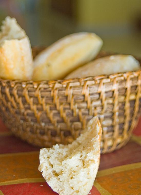 Para los Almuerzos Pan de agua Dominicano