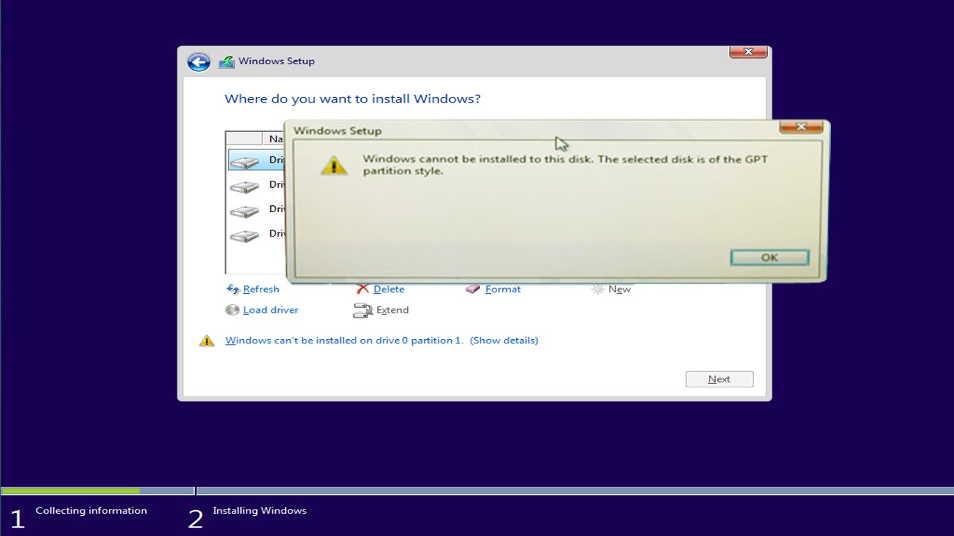 Cara Mengatasi Windows Cannot Be Installed To This Disk ...