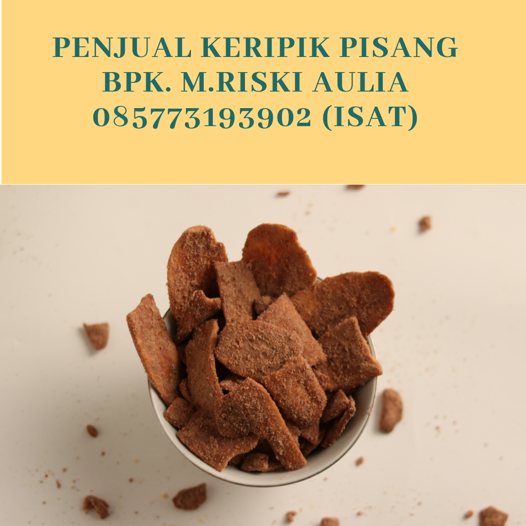 Gambar Keripik Pisang Coklat Png