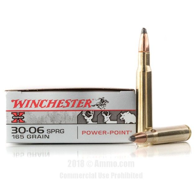 3006 SPRG Winchester 165gr power point
