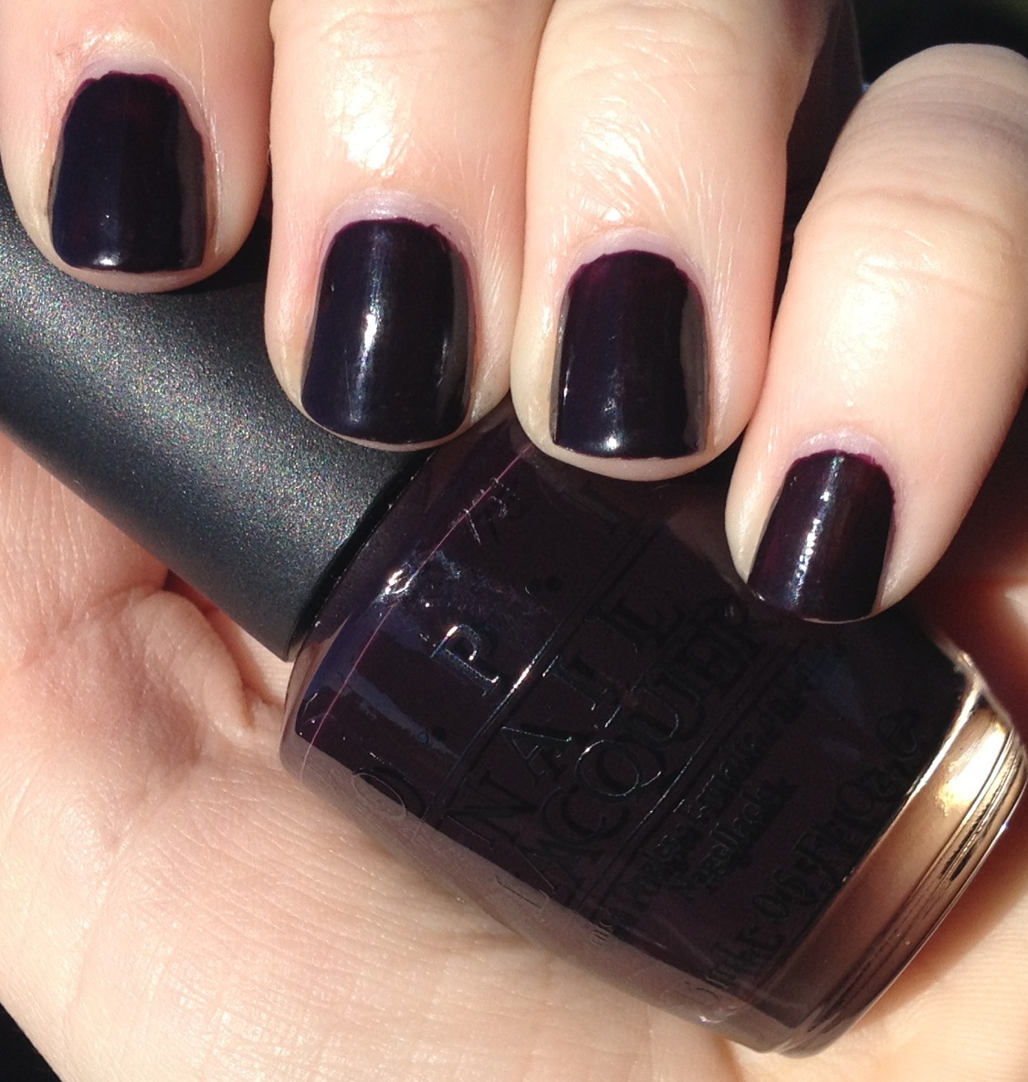 Mermaid Nails OPI Lincoln Park After Dark