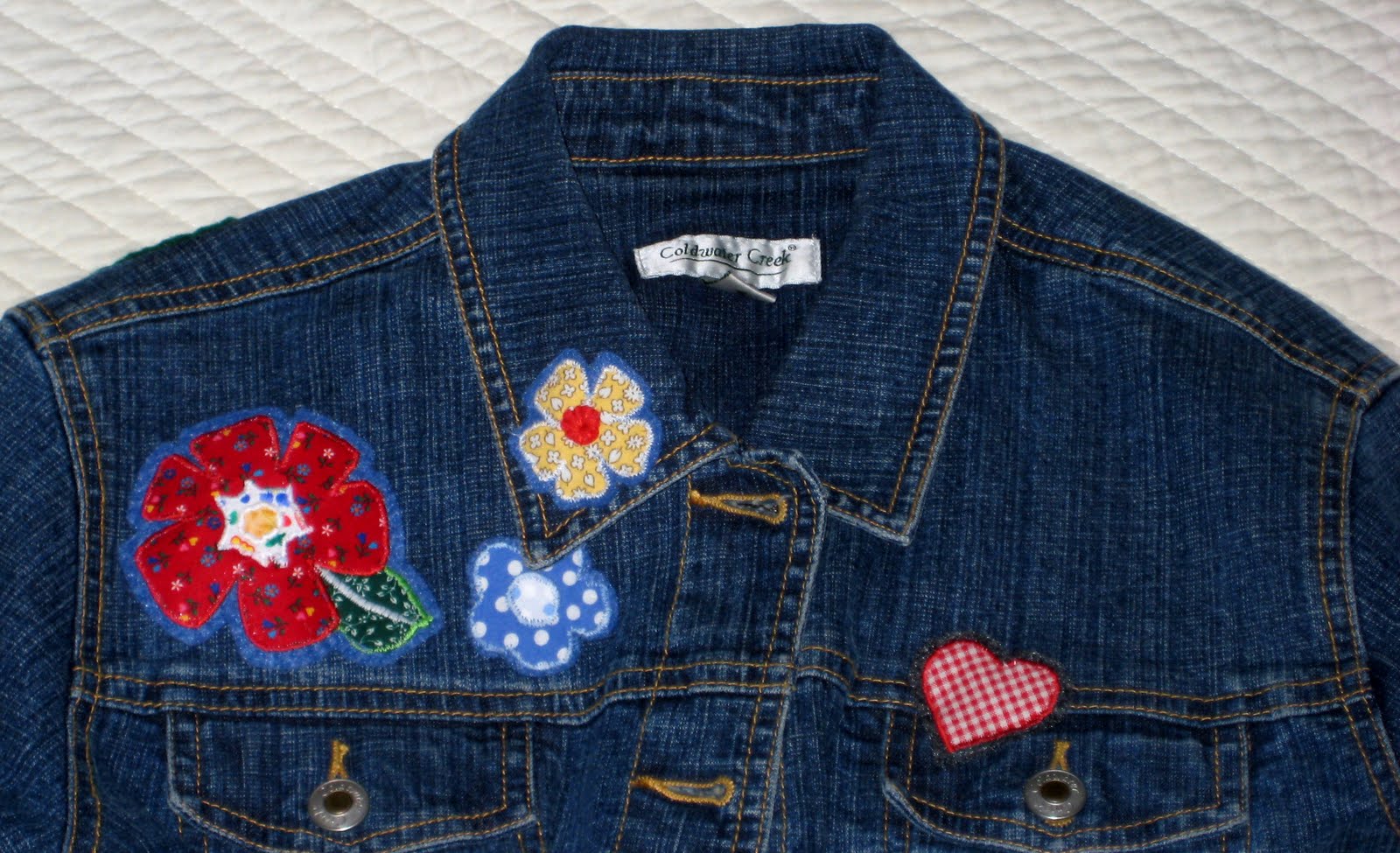 Some Really Neat Stuff: Embellished Denim Jacket