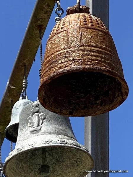 bells at Children’s Bell Tower in Bodega Bay, California