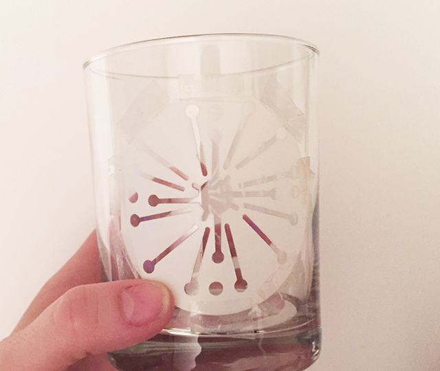 DIY  //  ETCHED GLASS TUMBLERS, Oh So Lovely Blog