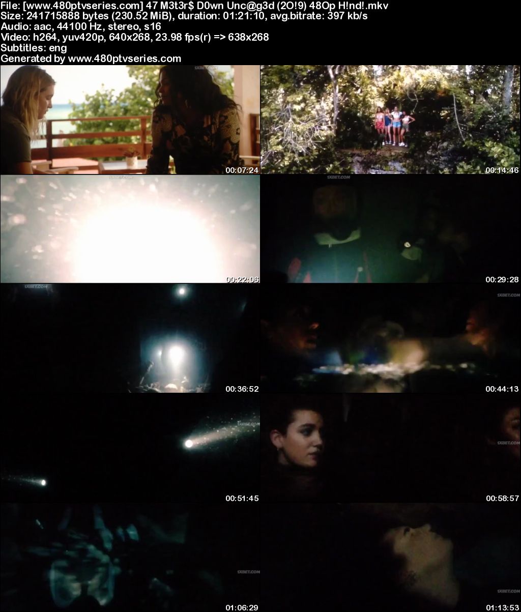 47 Meters Down: Uncaged (2019) 200MB Full Hindi Dubbed Movie Download 480p HDCAM Free Watch Online Full Movie Download Worldfree4u 9xmovies 47 Meters Down: Uncaged (2019) 200MB Full Hindi Dubbed Movie Download 480p HDCAM Free Watch Online Full Movie Download Worldfree4u 9xmovies