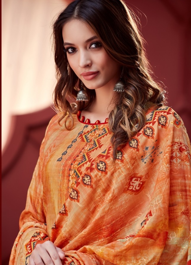 Alok Suits Ikat Silk Digital Printed Salwar Kameez Collection In Wholesale Rate