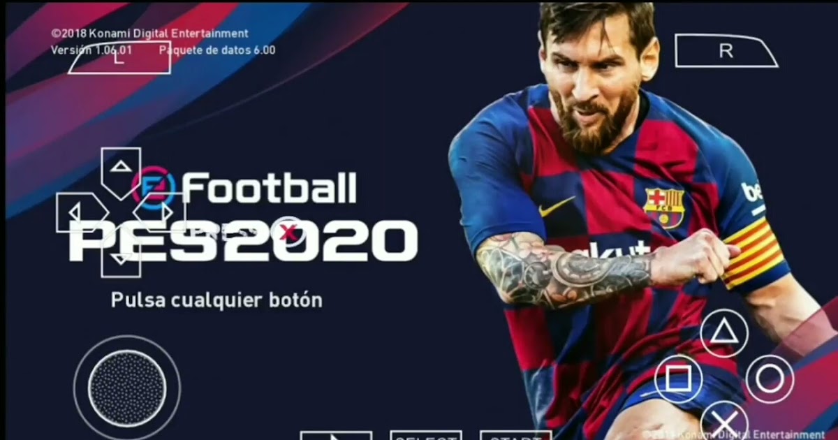 PES 2020 ppsspp Camera PS4 Android offline 600Mb | Fauzi ...