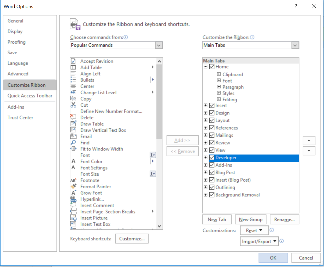 Executing Macros From a DOCX With Remote Template Injection Regarding Word Macro Enabled Template