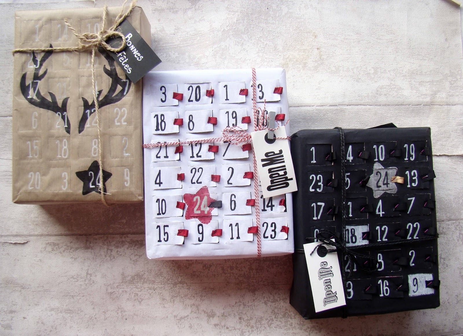 DIY: Calendrier de l'avent beauté recyclage colis Glossybox + Surprise DIY: Calendrier de l'avent beauté recyclage colis Glossybox + Surprise