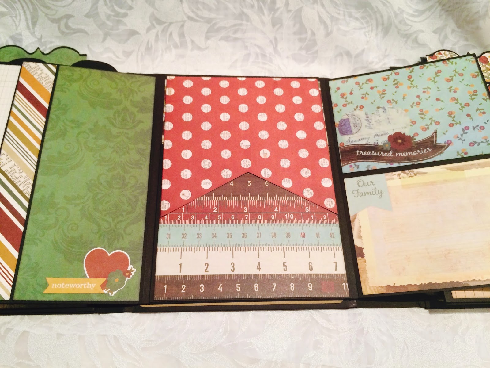 Crafting Passions Legacy Family Scrapbook