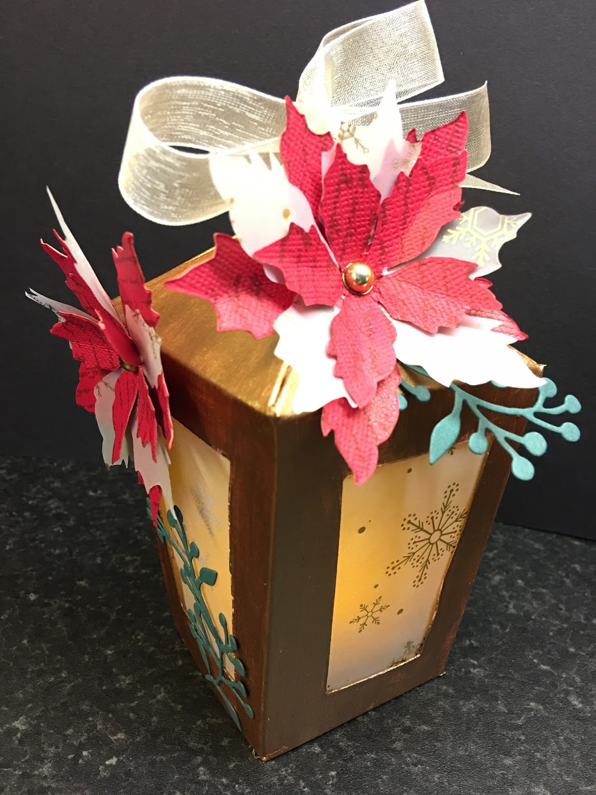 Birdcage Craft Studio Tea Light Christmas Lanterns / Giftboxes