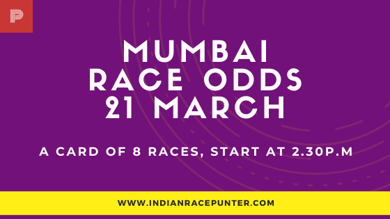 Mumbai Race Odds 21 March