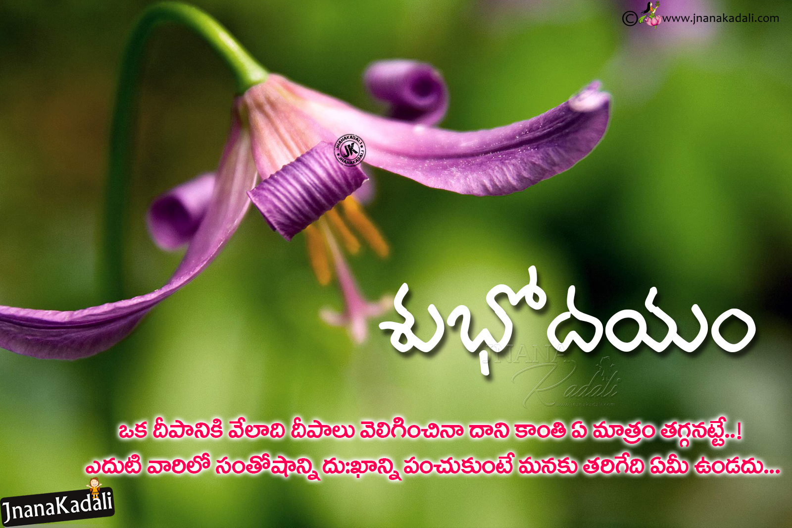 best good morning quotes in telugu-subhodayam quotes hd wallpapers ...
