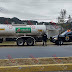Asegura División Estatal de Caminos pipa con reporte de robo, en Uruapan