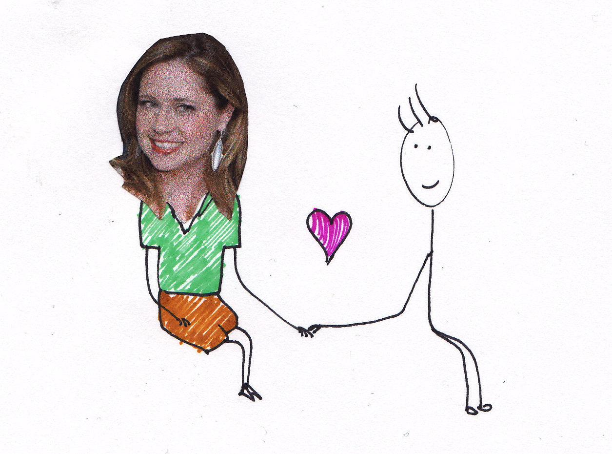 Popcorn Day In which I pepper a dream I had about Jenna Fischer with lyrics to probably the