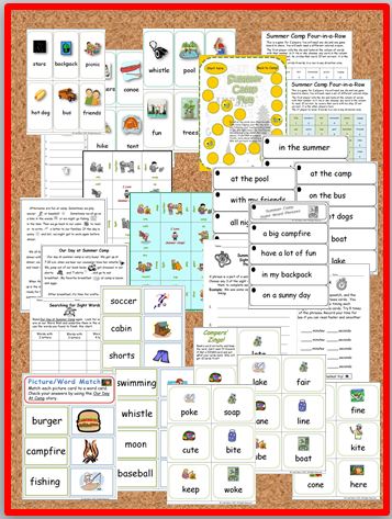 Primary Inspiration: Time for Summer Camp! A Camping FREEBIE for Your