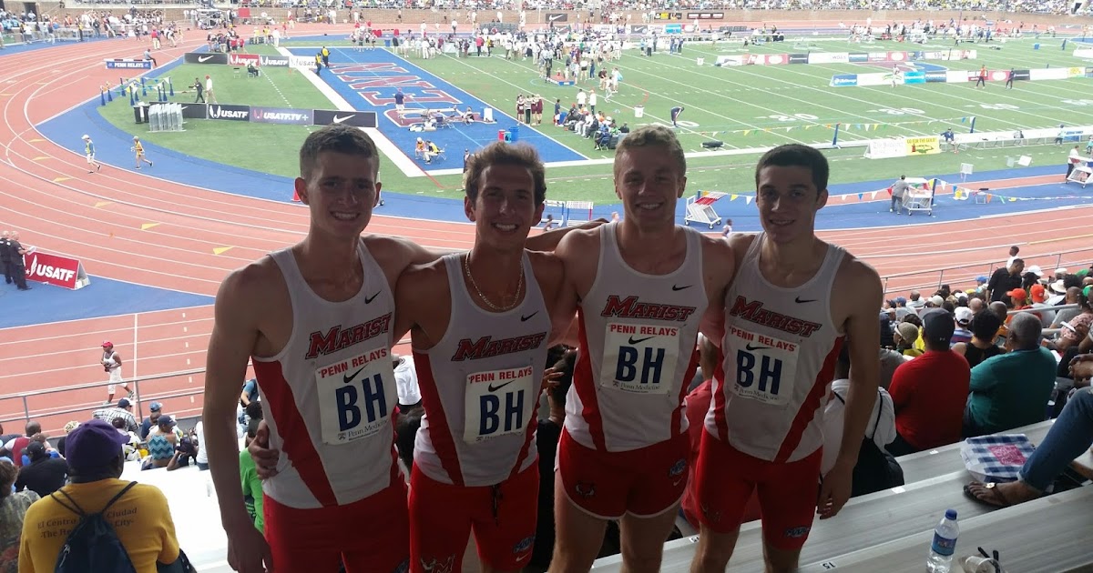 Marist Running Penn Relays Men's 4x800 relay team shines