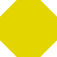 Yellow octagon