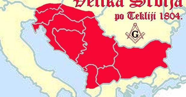 Slika: Gladne oči - Velika Srbija iz 1804.g., izvadak srpskih priča za laku...