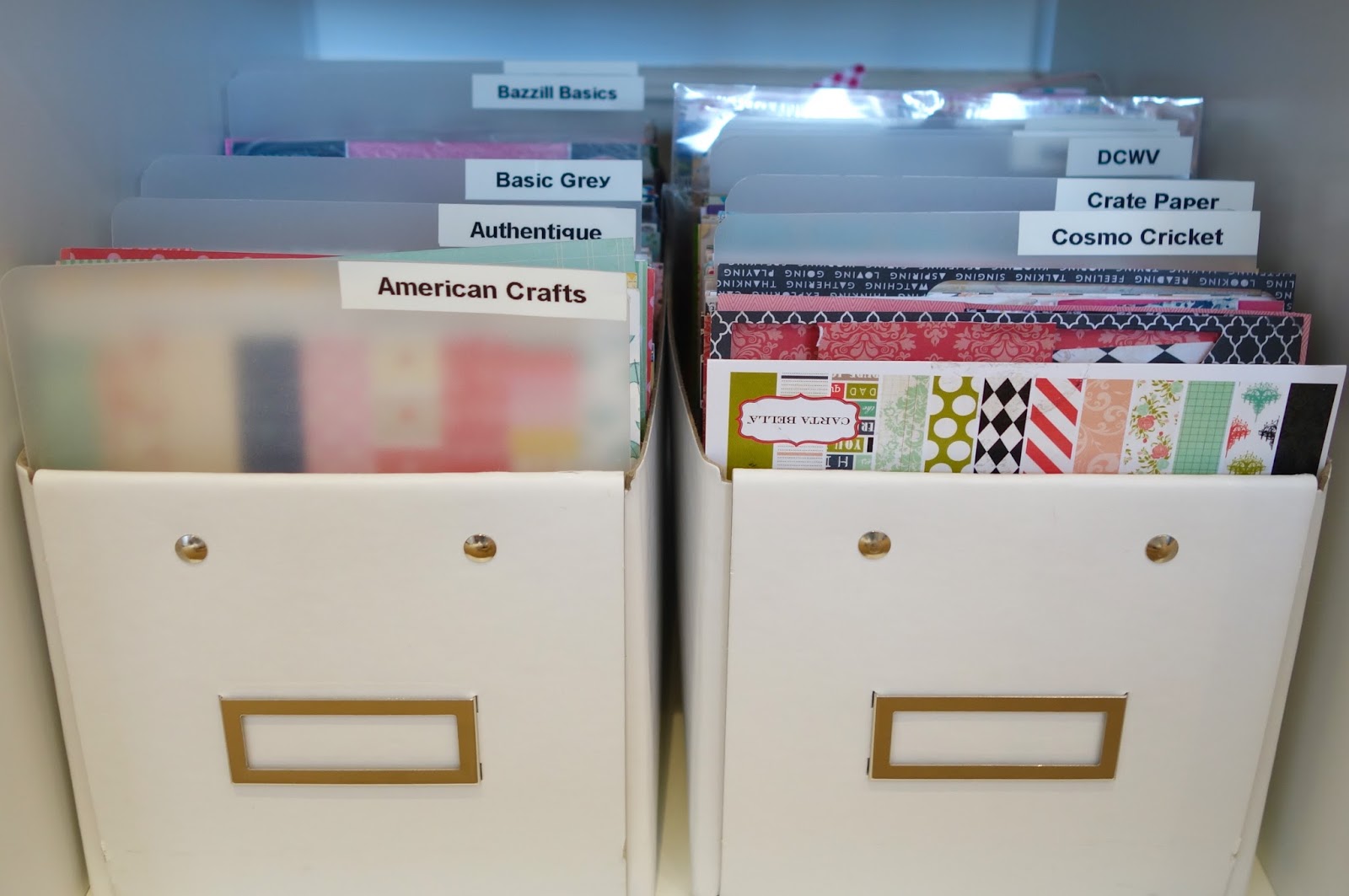  Craft Room Basics - 6x6 Paper Storage - 6 Shelf