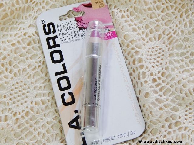 L.A.Colors All-In-One Makeup Stick Pink Satin Review
