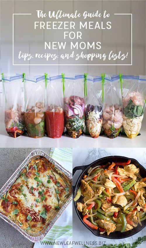 The Ultimate Guide to Freezer Meals for New Moms - Food Inspiration Healthy