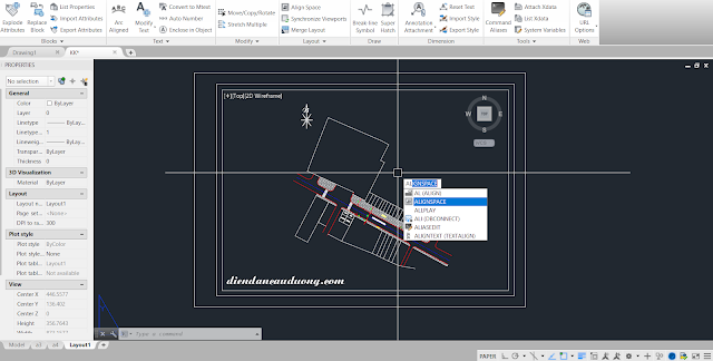 Huong dan xoay ban ve de in ben layout