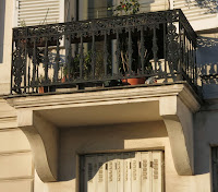 Balcon du 34 quai de Béthune à Paris